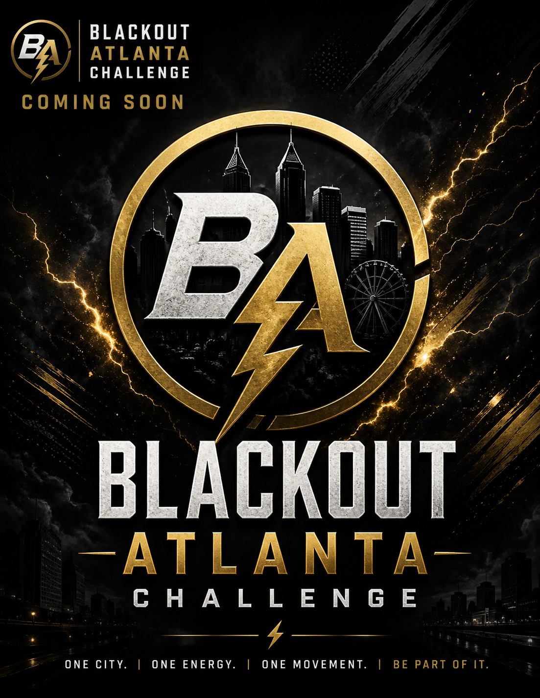 Black Out Challenge Flyer